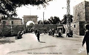 TEBESSA - PORTE DE CONSTANTINE ET TOUR BYZANTINE - 1956
